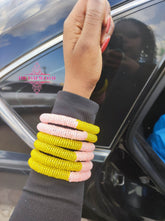 6 beautiful beaded maasai bracelets