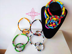 8 Zulu style Wholesale Maasai Necklaces