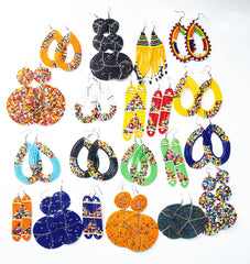 20 pairs Pairs Mixed Wholesale Maasai Earrings