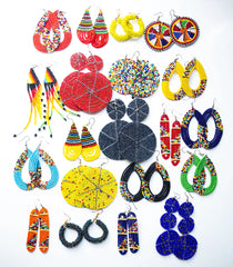 20 pairs Pairs Mixed Wholesale Maasai Earrings