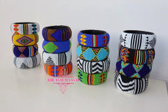 16 colorful beaded maasai bracelets