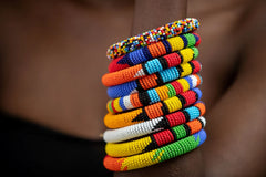 9 Wholesale Quality Maasai Bead Bangles