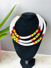 Colorful Handmade Maasai Bead Necklace