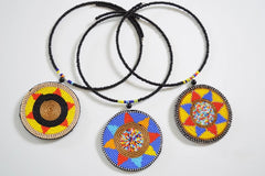 3 Maasai Bib Necklaces